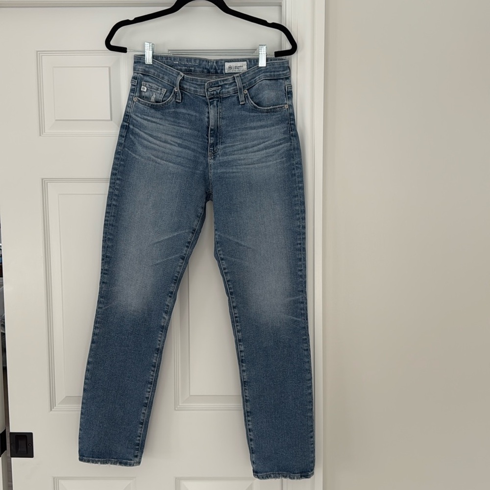 AG Mari High Rise straight Jeans 28